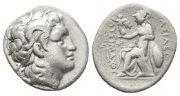 KINGS OF THRACE (Macedonian). Lysimachos (305-281 BC). AR Drachm. 4 g. 18.50 mm.