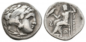 KINGS OF MACEDON. Alexander III 'the Great' (336-323 BC). AR Drachm. 4.08 g. 17.85 mm.