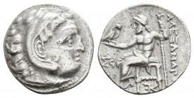 KINGS OF MACEDON. Alexander III 'the Great' (336-323 BC). AR Drachm. 4.18 g. 18.60 mm.