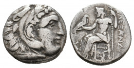 KINGS OF MACEDON. Alexander III 'the Great' (336-323 BC). AR Drachm. 4.07 g. 16.70 mm.