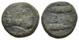 KINGS OF MACEDON. Alexander III 'the Great' (336-323 BC). Ae. 6.08 g. 17.65 mm.