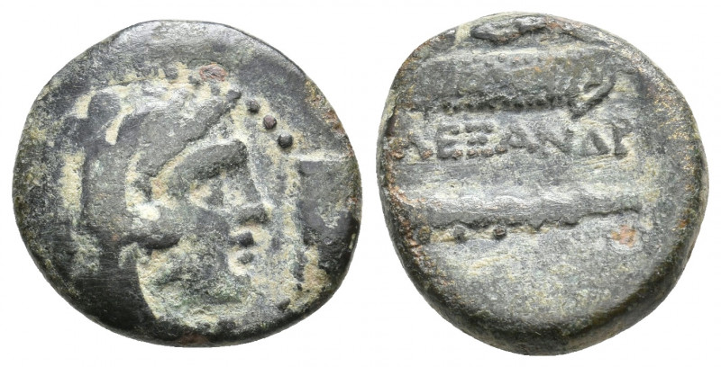 KINGS OF MACEDON. Alexander III ‘the Great’, (336-323 BC). Ae. 6.42 g. 19.80 mm....