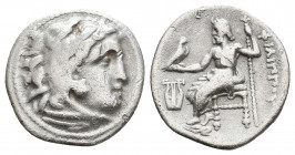 KINGS OF MACEDON. Philip III Arrhidaios. (323-317 BC.). AR Drachm. 3.97 g. 18.81 mm.