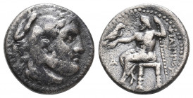 KINGS OF MACEDON. Philip III Arrhidaios. (323-317 BC.). AR Drachm. 4.01 g. 17 mm.