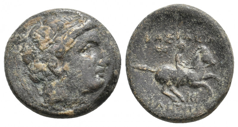 KINGS OF MACEDON. Philip III Arrhidaios (323-317 BC). Ae. 5.73 g. 19.05 mm.