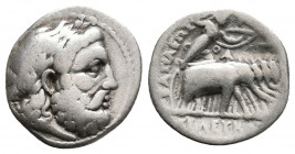 SELEUKID KINGDOM. Seleukos I Nikator (312-281 BC). AR Drachm. 3.99 g. 17.20 mm.