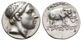 SELEUKID KINGDOM. Antiochos III 'the Great' (222-187 BC). AR Drachm. 3.99 g. 16.40 mm.