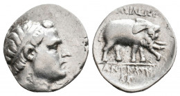 SELEUKID KINGDOM. Antiochos III 'the Great' (222-187 BC). AR Drachm. 4.17 g. 18.55 mm.