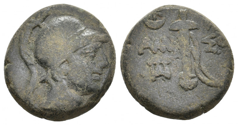 PONTOS. Amisos. (Circa 111-105 or 95-90 BC). Ae. 8.47 g. 21.10 mm.