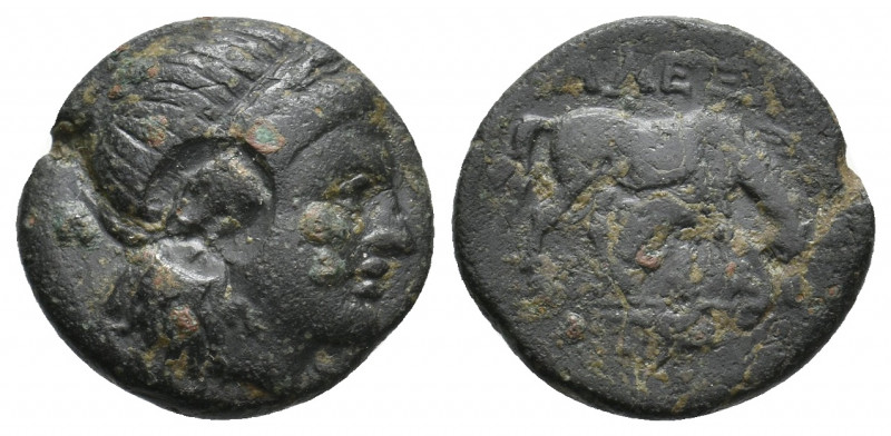 TROAS. Alexandria. (3rd-2nd century BC). Ae. 3.72 g. 16 mm.