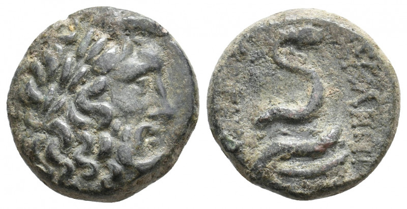 MYSIA. Pergamon. (Circa 200-113 B.C.) Ae. 7.57 g. 19 mm.