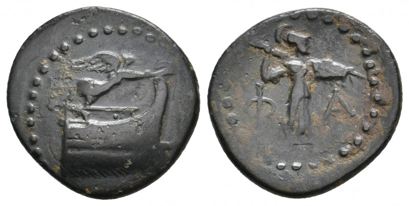 LYCIA. Phaselis. (Circa 190-167 BC). Ae. 3.48 g. 19.30 mm.