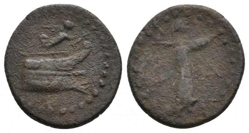 LYCIA. Phaselis. (Circa 190-167 BC). Ae. 3.76 g. 19 mm.