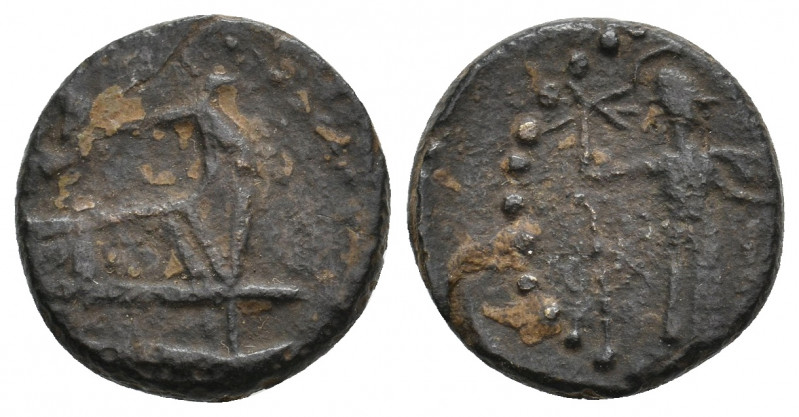 LYCIA. Phaselis. (Circa 190-167 BC). Ae. 4.12 g. 16.15 mm.