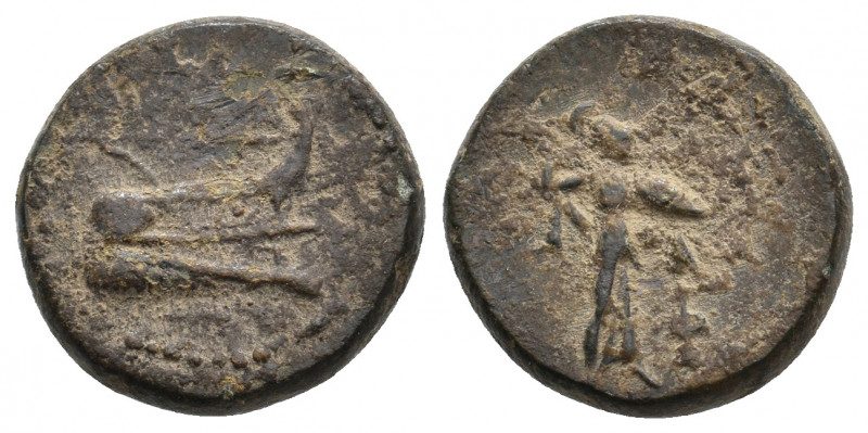 LYCIA. Phaselis. (Circa 190-167 BC). Ae. 5.53 g. 16.95 mm.