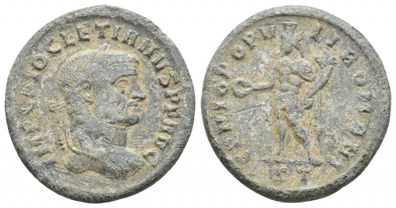 DIOCLETIAN, 284-305 AD. Follis. Antioch. 8.75 g. 26.70 mm.