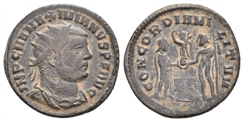 MAXIMIANUS HERCULIUS, 286-305 AD. Radiatus. 3.54 g. 21.10 mm.