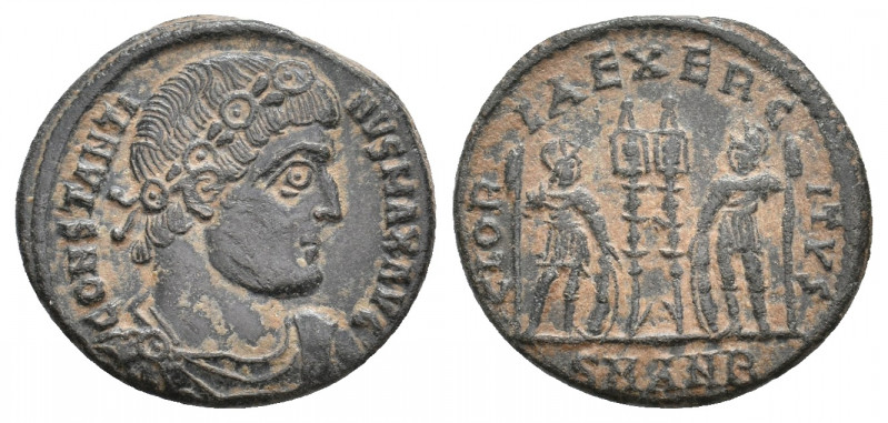 CONSTANTINE I THE GREAT, 307/10-337 AD. Follis. Antioch. 2.35 g. 18 mm.