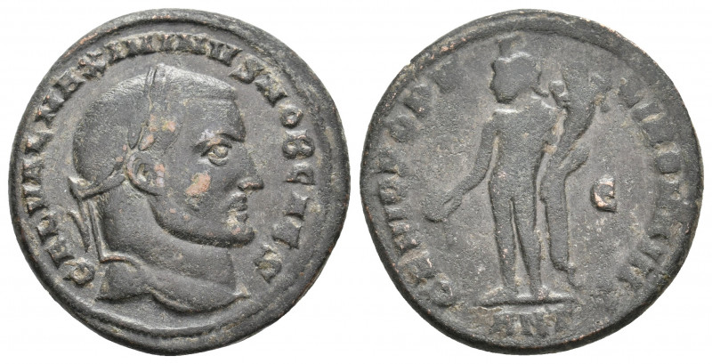 MAXIMINUS II DAIA, 310-313 AD. Follis. Antioch. 10.44 g. 27 mm.