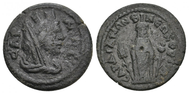 LYDIA, Sardes. Pseudo-autonomous. Late 2nd-mid 3rd century AD. AE. 3.41 g. 19.90...