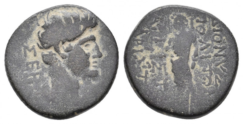 PHRYGIA, Apamea? Augustus, 27 BC-14 AD. AE. 4.29 g. 17.35 mm.