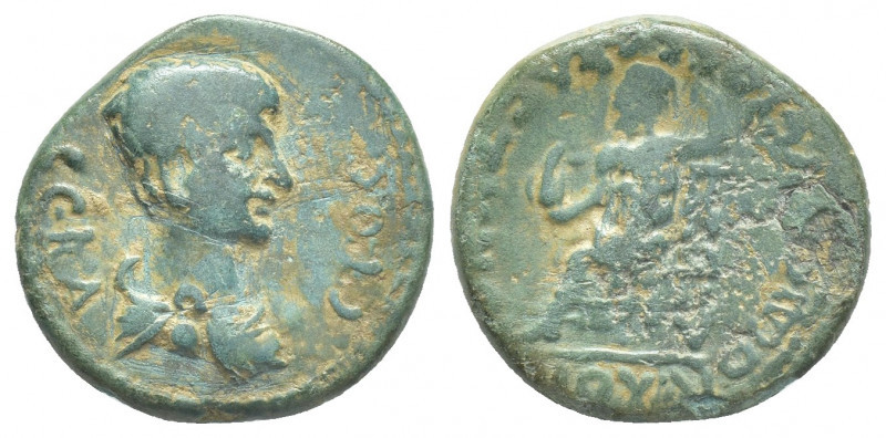 PHRYGIA, Sebaste. Nero, 54-68 AD. AE. 4.73 g. 19 mm.