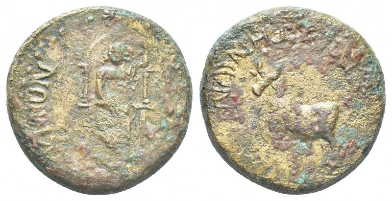 GALATIA, Tavion. Pseudo-autonomous, circa Mid-1st Century AD. AE. 12.22 g. 25 mm...