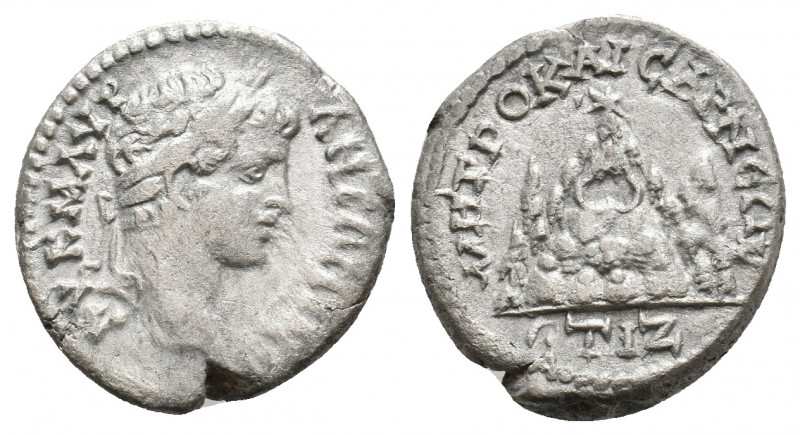 CAPPADOCIA, Caesarea Eusebia. Caracalla, 198-217 AD. AR. 3.49 g. 18.10 mm.