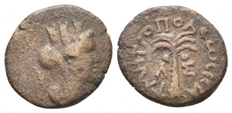 PHOENICIA, Tyre. Pseudo-autonomous, Time of Trajan 98-117 AD. 2.97 g. 16.40 mm.