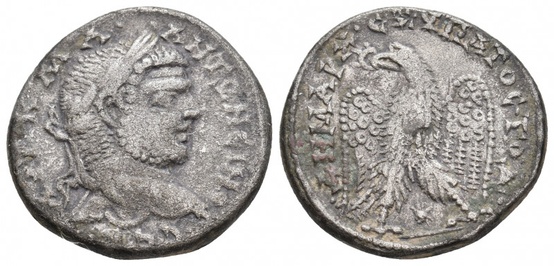 SYRIA, Cyrrhestica. Beroea. Caracalla, 198-217 AD. AR, Tetradrachm. 12 g. 27.10 ...