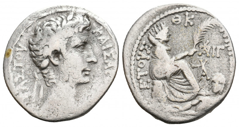 SELEUCIS & PIERIA, Antioch. Augustus, 27 BC-AD 14. AR, Tetradrachm. 14.27 g. 26....