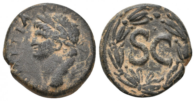 SELEUCIS & PIERIA, Antioch. Domitian, 69-81 AD. AE. 7.50 g. 20.90 mm.