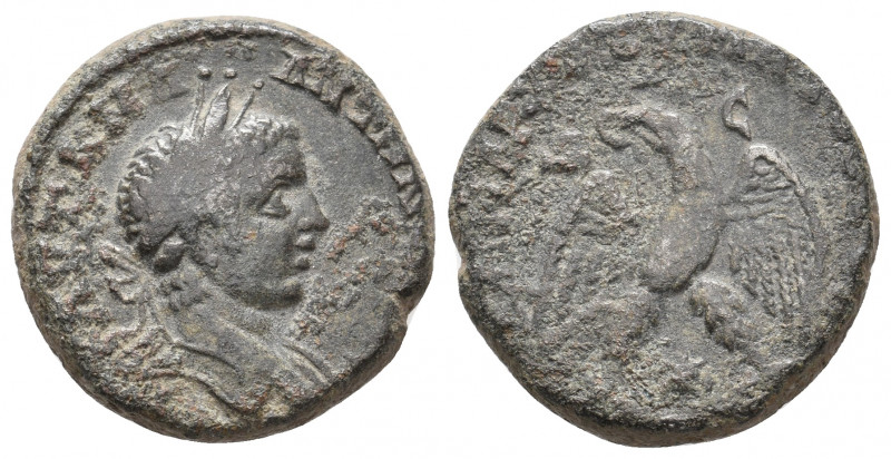 SELEUCIS & PIERIA, Antioch. Elagabalus, 218-222 AD. Tetradrachm Billon. 13.75 g....