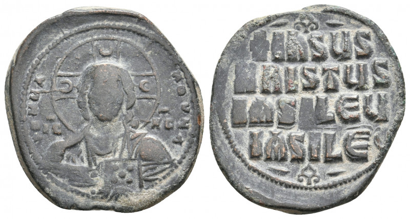 Anonymous Folles. Class A2.45 Attributed to BASIL II & CONSTANTINE VIII, 976-102...