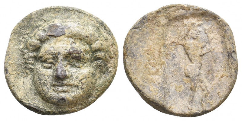 Greek token. 6.89 g. 18.70 mm.