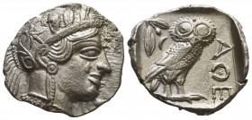 ATTICA, Athens. Circa 449-420 AD. AR Tetradrachm Reference: Condition: Very Fine 

 Weight: 17,2 gr Diameter: 26,1 mm