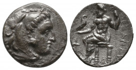 Kings of Macedon. Alexander III. "the Great" (336-323 BC). AR Condition: Very Fine 

 Weight: 3,9 gr Diameter: 15,6 mm