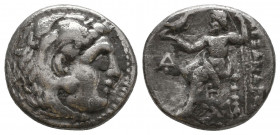 Kings of Macedon. Alexander III. "the Great" (336-323 BC). AR Condition: Very Fine 

 Weight: 3,9 gr Diameter: 17,3 mm