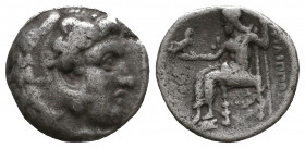 Kings of Macedon. Alexander III. "the Great" (336-323 BC). AR Condition: Very Fine 

 Weight: 4,1 gr Diameter: 15 mm