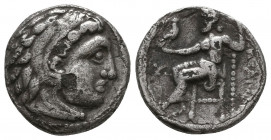 Kings of Macedon. Alexander III. "the Great" (336-323 BC). AR Condition: Very Fine 

 Weight: 3,3 gr Diameter: 16,7 mm