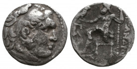 Kings of Macedon. Alexander III. "the Great" (336-323 BC). AR Condition: Very Fine 

 Weight: 2,8 gr Diameter: 16,5 mm