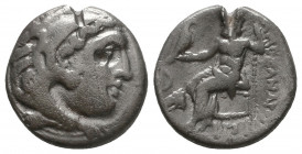 Kings of Macedon. Alexander III. "the Great" (336-323 BC). AR Condition: Very Fine 

 Weight: 4 gr Diameter: 16,2 mm