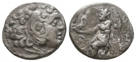 Kings of Macedon. Alexander III. "the Great" (336-323 BC). AR Condition: Very Fine 

 Weight: 3,9 gr Diameter: 18 mm