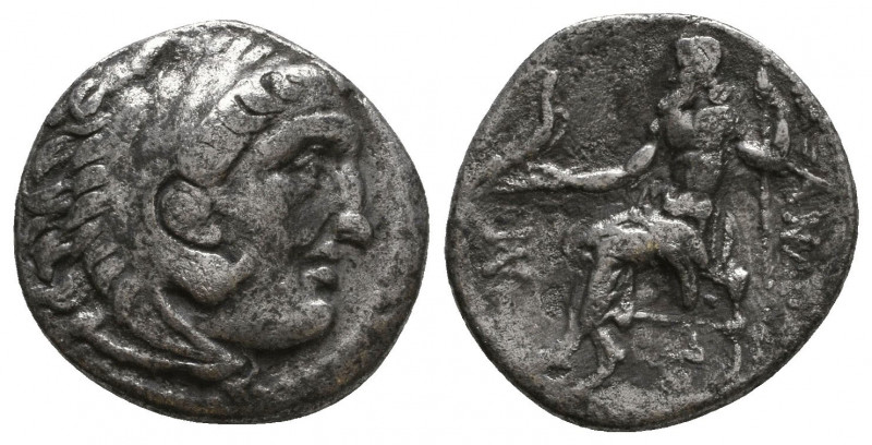 Kings of Macedon. Alexander III. "the Great" (336-323 BC). AR Condition: Very Fi...