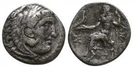 Kings of Macedon. Alexander III. "the Great" (336-323 BC). AR Condition: Very Fine 

 Weight: 3,9 gr Diameter: 17,5 mm