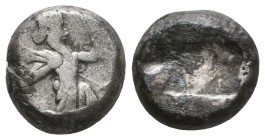 Kings of Persia (Achaemenids). AR Siglos, c. 450-400 BC.