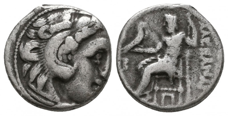 Kings of Macedon. Alexander III. "the Great" (336-323 BC). AR Condition: Very Fi...