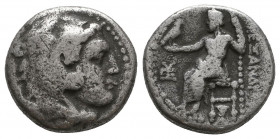 Kings of Macedon. Alexander III. "the Great" (336-323 BC). AR Condition: Very Fine 

 Weight: 3,9 gr Diameter: 15,8 mm