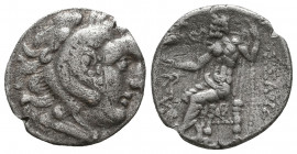 Kings of Macedon. Alexander III. "the Great" (336-323 BC). AR Condition: Very Fine 

 Weight: 3,6 gr Diameter: 18,6 mm