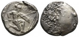 CILICIA, Tarsos. Circa 425-400 BC. AR Condition: Very Fine 

 Weight: 10,4 gr Diameter: 22,1 mm